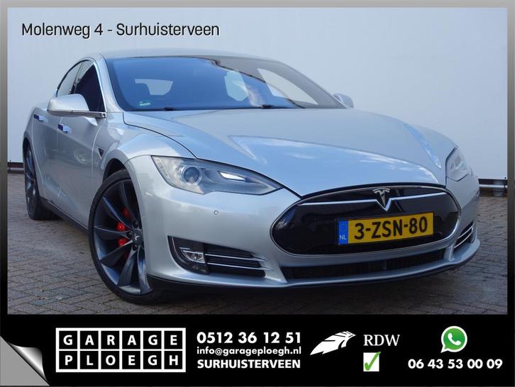 Tesla Model S P 85D 700pk Performance Autopilot Launch contr, Auto's, Tesla, Bedrijf, Te koop, Model S, 4x4, ABS, Achteruitrijcamera