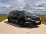 Skoda Octavia 2.0 TSI 272KW Combi DSG 2015 Zwart, Auto's, 74 €/maand, 4 cilinders, 1984 cc, Zwart