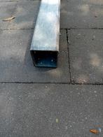 Buis 6cm vierkant 3meter lang, Doe-het-zelf en Verbouw, Metalen, Ophalen, Zo goed als nieuw, IJzer