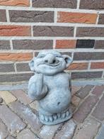 Betonbeeld trol met middelvinger, Tuin en Terras, Tuinbeelden, Ophalen, Nieuw, Beton, Overige typen