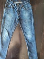 ZGAN NUDIE GRIM TIM STRETCH TAPERED JEANS SIZE 31/34, Ophalen of Verzenden, Zo goed als nieuw, Blauw, W32 (confectie 46) of kleiner