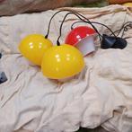 Spaceage pladtic lampen, Gebruikt, Ophalen of Verzenden, Minder dan 50 cm, Vintage spageage seventies