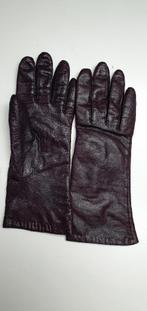 Leren handschoenen, Kleding | Dames, Mutsen, Sjaals en Handschoenen, Ophalen of Verzenden, Onbekend, Maat 36 (S), Gedragen