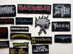 various rock metal patches part 2  €5 per stuk, Verzenden, Gebruikt, Kleding