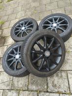 Mercedes velgen 17 inch winterbanden a klasse b klasse clk, Ophalen, Zo goed als nieuw