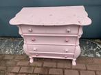 oud rose kastje met 4 lades opknapper, Huis en Inrichting, Kasten | Ladekasten, Ophalen, 50 tot 100 cm, Zo goed als nieuw, 3 of 4 laden