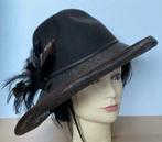 Hoed bruin maat 58, Ophalen of Verzenden, Zo goed als nieuw, 58 cm (L, 7¼ inch) of meer, Hoed