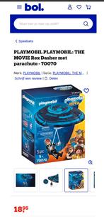 70070, Playmobil parachute compleet met benodigde acc, Ophalen of Verzenden, Zo goed als nieuw, Complete set