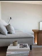 Soderhamn Eenzitter & 100% Belgisch linnen hoes (Bemz), Ophalen, Eenpersoons, 75 tot 100 cm, Zo goed als nieuw