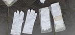 Uit verhuur over: Witte handschoenen  voor o.a. Sinterklaas, Ophalen of Verzenden, Nieuw