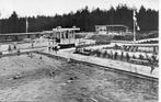 Bosbad  de Leewal  Exloo, Verzamelen, Ansichtkaarten | Nederland, Ophalen of Verzenden, 1960 tot 1980, Ongelopen, Noord-Brabant