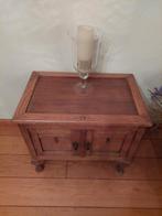 Eiken kastje 59x32x52h, Antiek en Kunst, Ophalen