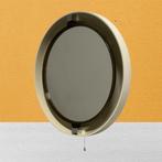 Vintage design Allibert Wandspiegel met Verlichting, Rond, Huysmans, Ophalen of Verzenden, Zo goed als nieuw
