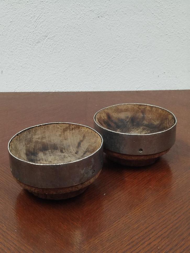 Antieke Franse of Hollandse kaasmallen, Antiek en Kunst, Antiek | Woonaccessoires, Ophalen of Verzenden