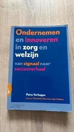 Petra Verhagen - Ondernemen en innoveren in zorg en welzijn, Verzenden, Maatschappij en Samenleving, Zo goed als nieuw, Nederland