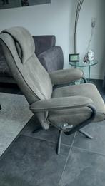 Draai Fauteuil met Hocker, Ophalen of Verzenden