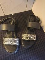 Zwarte sandalen maat 37 - NOVA, Kleding | Dames, Schoenen, NOVA, Zwart, Zo goed als nieuw, Sandalen of Muiltjes