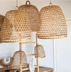 Rotan hanglamp Hanenmand, Huis en Inrichting, Ophalen of Verzenden, Nieuw, Minder dan 50 cm