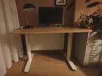 Bureau 120x80 cm, elektrisch zit/sta, Huis en Inrichting, Bureaus, Ophalen, Elektrisch, Zo goed als nieuw, Bureau
