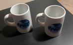 2 Bierpullen. Delftsblauw. Handgemaakt. 1984, Ophalen of Verzenden, Zo goed als nieuw, Glas, Overige stijlen