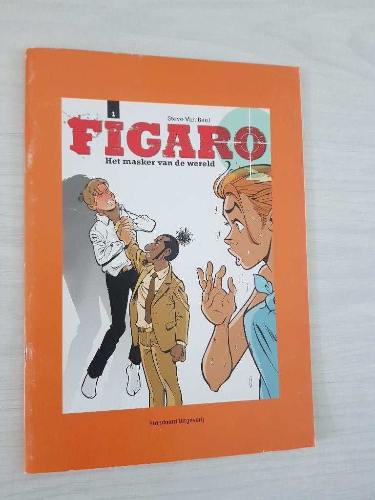 Figaro, Gelezen, Steve Van Bael, Eén stripboek, Ophalen of Verzenden