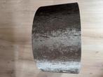 Taupe kleur lampenkap 50 cm doorsnede, Ophalen, Overige kleuren, Rond, Zo goed als nieuw