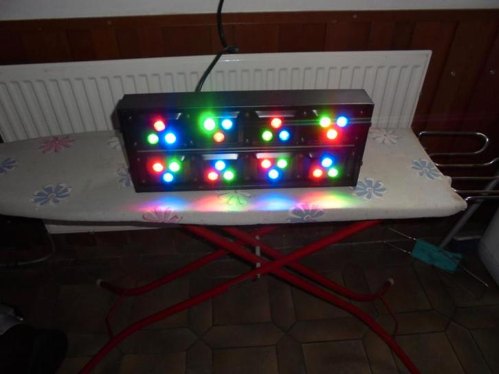 Disco lamp, ledlamp, disco licht, led lamp, led licht. LED, Muziek en Instrumenten, Licht en Laser, Gebruikt, Licht, Geluidgestuurd