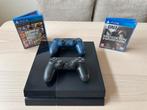 PlayStation 4 met 2 controllers, Spelcomputers en Games, Spelcomputers | Sony PlayStation 4, Ophalen, Met 2 controllers, Original