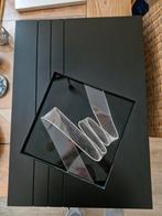 Jaren '80 abstract schilderij met plexiglas golven, Ophalen of Verzenden