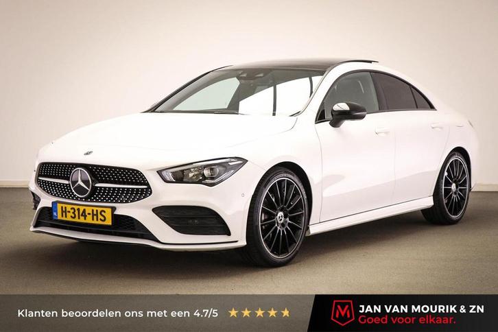 Mercedes-Benz CLA-klasse 180 AMG Line | WIDESCREEN | PANORAM, Auto's, Mercedes-Benz, Bedrijf, Te koop, CLA, ABS, Achteruitrijcamera