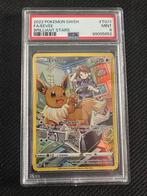 Eevee TG11/TG30 - PSA 9 - Brilliant Stars - Pokemon, Ophalen of Verzenden, Zo goed als nieuw, Losse kaart, Foil