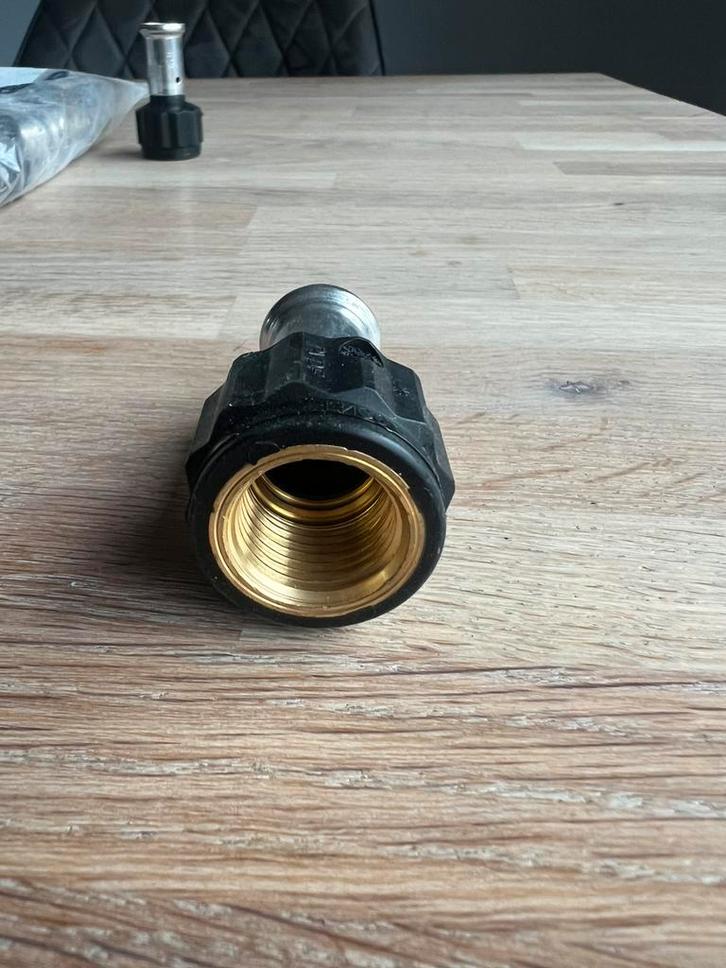 Henco perskopeling recht 16x1/2, Doe-het-zelf en Verbouw, Buizen en Afvoer, Nieuw, Overige typen, Overige materialen, 6 meter of meer