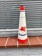 Vintage Mobil Oil olieblik  - Zeldzaam!, Gebruikt, Gebruiksvoorwerp, ., Ophalen of Verzenden