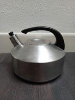 Fluitketel Sola RVS theepot, Ophalen, Gebruikt, Rvs