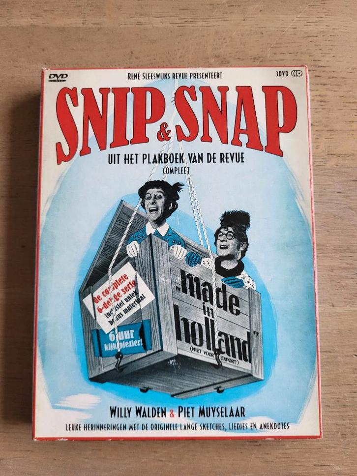 DVD Snip en snap het plakboek van de revue, Cd's en Dvd's, Dvd's | Tv en Series, Zo goed als nieuw, Alle leeftijden, Ophalen of Verzenden