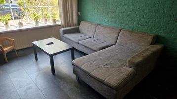 Hoekbank grijs