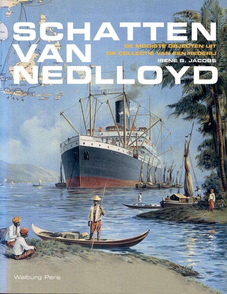 Schatten van Nedlloyd. Irene B. Jacobs, Verzamelen, Scheepvaart, Zo goed als nieuw, Boek of Tijdschrift, Verzenden