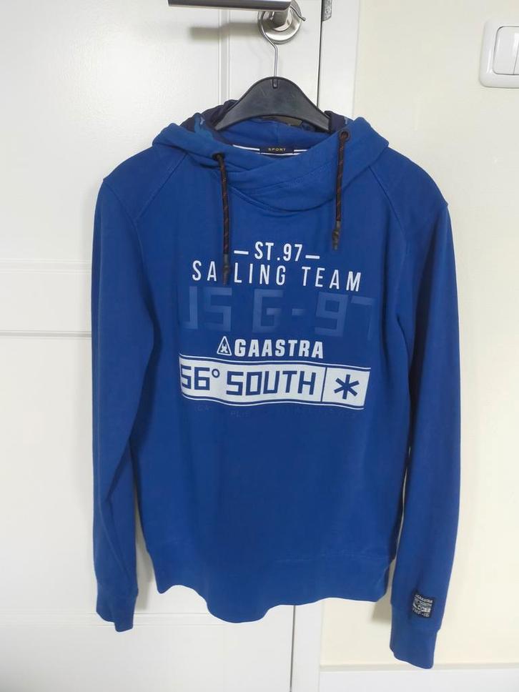 Gaastra blauwe hoody maat M, Kleding | Heren, Truien en Vesten, Zo goed als nieuw, Maat 48/50 (M), Blauw, Ophalen of Verzenden