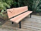 Mooie Douglas tuinbank met stalen poten 180-200, Ophalen, Nieuw, Hout