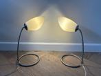 Bureaulamp set, Huis en Inrichting, Ophalen of Verzenden, Gebruikt, Glas, Minder dan 50 cm