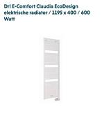 Drl E-Comfort Claudia EcoDesign radiator /1195x400 /600Watt, Doe-het-zelf en Verbouw, Ophalen, Radiator, Nieuw, Minder dan 60 cm