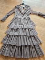 Jurk Sandra Mansour maat 50, H&M, Beige, Maat 46/48 (XL) of groter, Ophalen of Verzenden