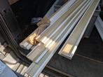 Witte plinten 7x 240cm, Ophalen of Verzenden, Zo goed als nieuw, Mdf, 200 tot 250 cm