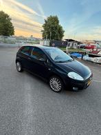 Fiat Punto 1.4 16V 3DR 2006 Zwart, Auto's, Voorwielaandrijving, Zwart, Origineel Nederlands, 1000 kg