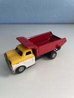 Vintage Blikken Kiepwagen - 14 cm, Ophalen of Verzenden