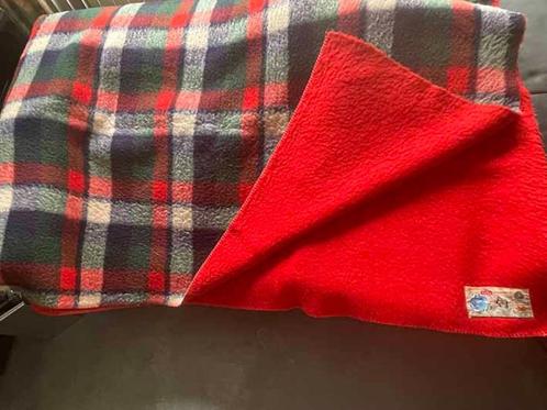 Vintage AaBe 100% Wollen Deken Woondeken Zuiver Scheerwol, Huis en Inrichting, Woonaccessoires | Plaids en Woondekens, Zo goed als nieuw