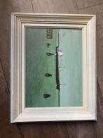 Schilderij schip, Ophalen, Zo goed als nieuw, Rechthoekig, Minder dan 100 cm