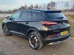 Opel Grandland X 1.2 Turbo Clima/Cruise/Navi/Stoel en stuurw, Auto's, Opel, Gebruikt, 1199 cc, Zwart, Origineel Nederlands
