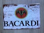BACADI recleme bord (geen emaille), Ophalen of Verzenden, Nieuw, Reclamebord