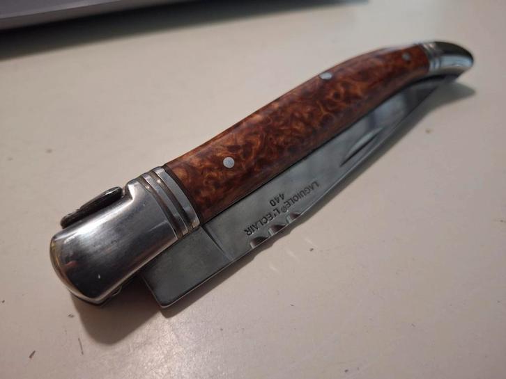 Zakmes laguiole l'eclair NIEUW, Caravans en Kamperen, Kampeergereedschap, Nieuw, Ophalen of Verzenden